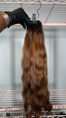 Set 4 - Natural straight x3 - Raw indo bundles custom colored