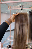 Designer Caramilk - Lace - Natural Straight - Virgin - 5x5 HD