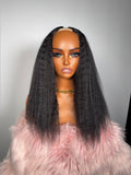 Nandy Jet Black - Signature - V-Part Half-Wig