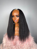 Nandy Jet Black - Signature - V-Part Half-Wig