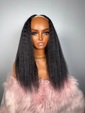 Nandy Jet Black - Signature - V-Part Half-Wig