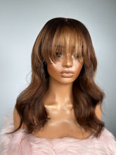 Designer Bruna - Velvet - Medium -13x6 HD with bang