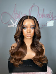 Designer Brownde Bey - 5x5 HD lace - Suprême Premium - Medium