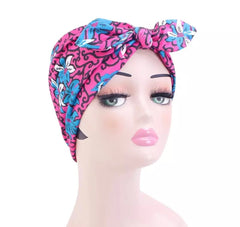 Head band with prints