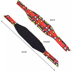 Head band with prints