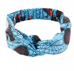 Head wrap with prints