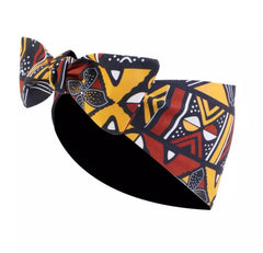 Head band with prints