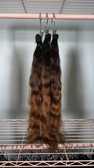 Set 2 - Wavy x3 - Raw indo bundles custom colored