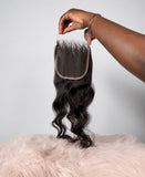 BAUC083 - Virgin 5x5 HD closure lace