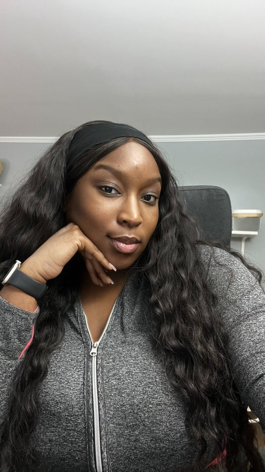 Black Headband - 2 sizes