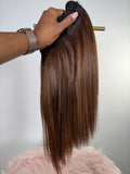 DESIGNER BUNDLES - NATURAL STRAIGHT - RAW INDO