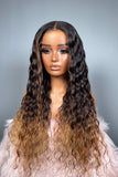 Kavya Ombre Blond - Raw Indian -  Medium - 5x5 HD