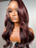 🧡  Designer Ruby - Velvet - Medium - 13x6 HD