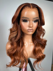 Designer Sorrel - Velvet - Medium - 13x6 glueless HD