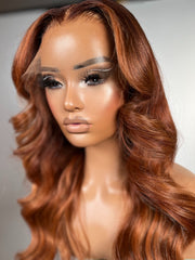 Designer Sorrel - Velvet - Medium - 13x6 glueless HD