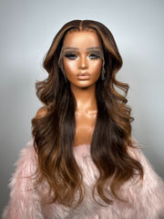 Designer Mila - Velvet Premium European - Medium - 13x6 HD with eartabs