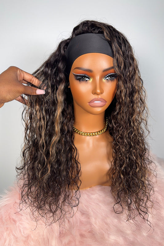 🧡 Maraya - Signature - Medium - Headband Wig