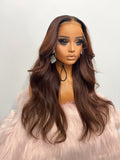 🧡 Designer Arabella - Velvet - Medium - 13x6 HD