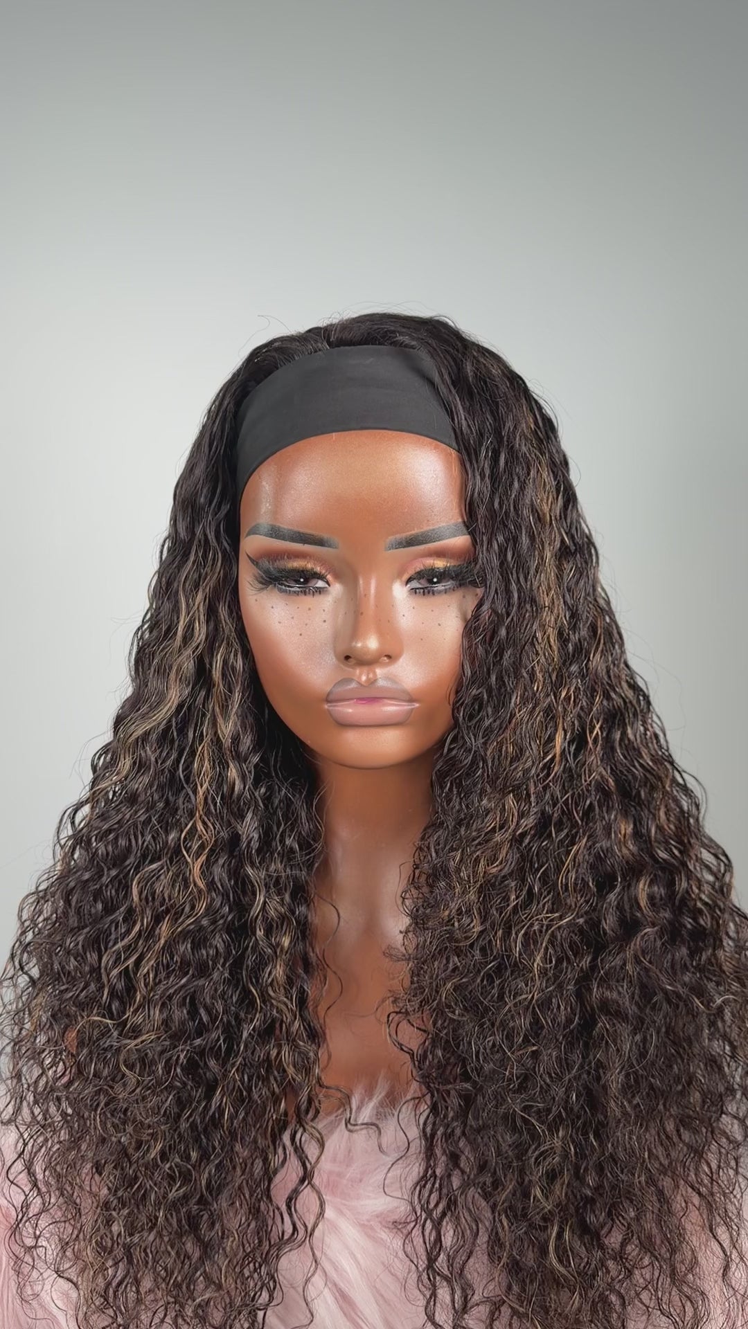Designer Mary Jane - Velvet - Medium - HeadBand