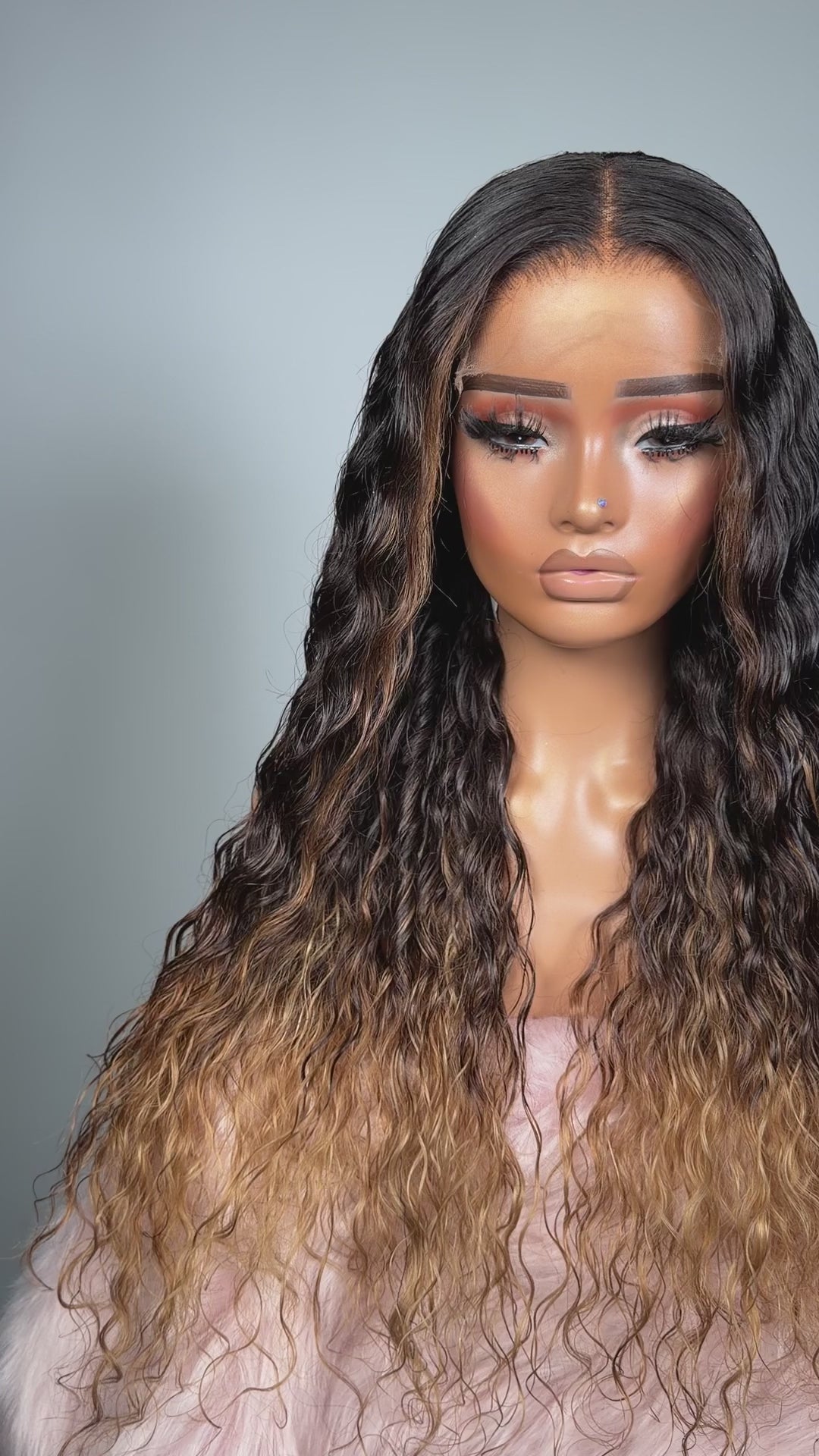Kavya Ombre Blond - Raw Indian -  Medium - 5x5 HD