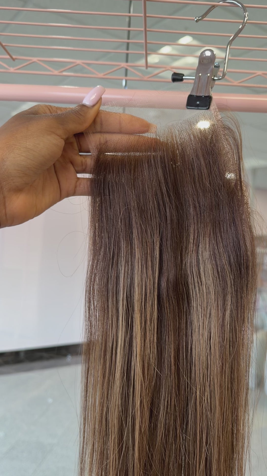 Designer Caramilk - Lace - Natural Straight - Virgin - 5x5 HD