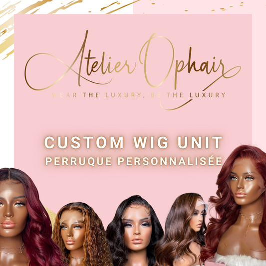 Commande personnalisée - unité blonde