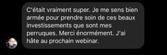 PERRUQUE 101 - WEBINAR