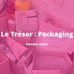 Packaging Treasure - All Vendors Info