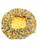 The adjustable 3 - Adjustable satin bonnet with prints