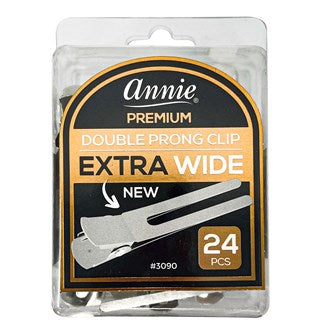 ANNIE Premium Large Double Prong Clips (24pcs/pack)